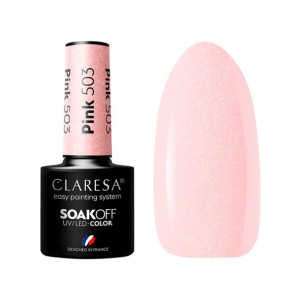 Claresa Lakier Hybrydowy Pink 503 5Ml