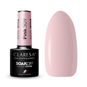 Claresa Lakier Hybrydowy Pink 509 5Ml