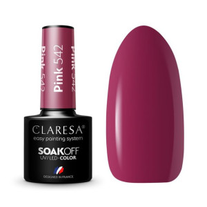 Claresa Lakier Hybrydowy Pink 542 5Ml