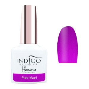 Indigo Fluomania Lakier Hybrydowy Pani Mani 7Ml