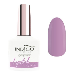 Indigo Gel Polish Lakier Hybrydowy Lipstick Athena 7Ml