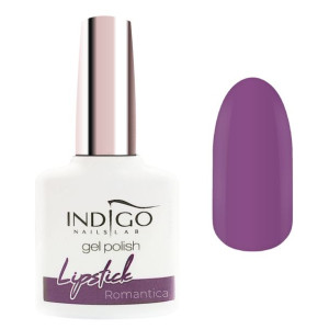 Indigo Gel Polish Lakier Hybrydowy Lipstick Romantica 7Ml