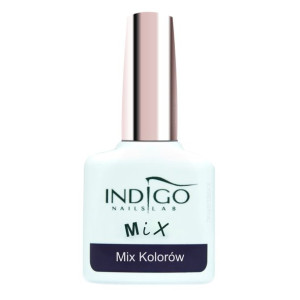 Indigo Lakier Hybrydowy Do Paznokci Kolory Mix 7Ml