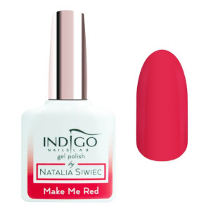 Indigo Lakier Hybrydowy Make Me Red 7Ml