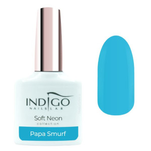 Indigo Lakier Hybrydowy Papa Smurf 7Ml