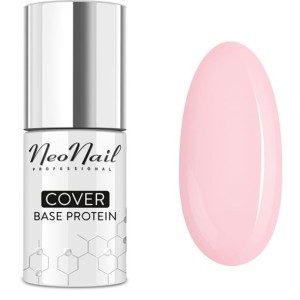 Neonail Lakier Baza Cover Base Protein Nude Rose 7,2Ml 7033-7