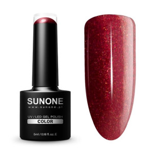 Sunone Lakier Hybrydowy 5Ml Clare C16 Brokatowy