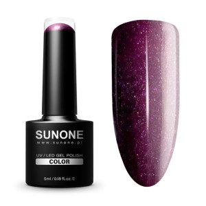 Sunone Lakier Hybrydowy 5Ml Fryda F12 Brokatowy