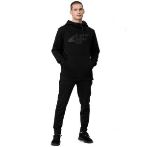 Bluza męska 4F z kapturem H4L22 BLM352 czarna