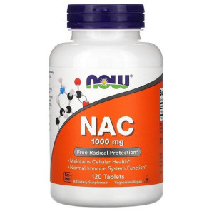 NAC - N-Acetyl L-Cysteina 1000 mg (120 tabl.)