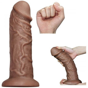 Ogromne Masywne Dildo Chubby z przyssawką 27cm