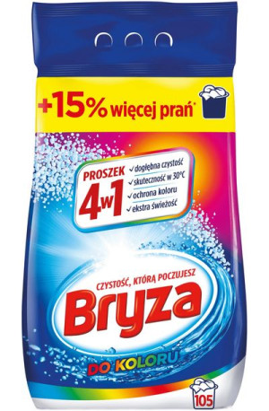 BRYZA Proszek do Prania 4w1 Kolor 6,825kg