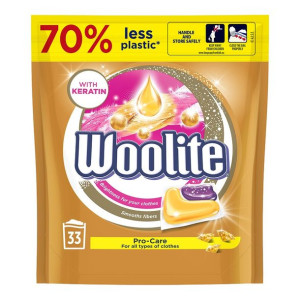 WOOLITE Kapsułki do prania z keratyną ProCare 33szt
