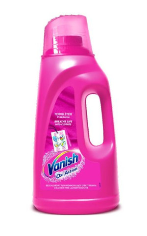 VANISH Oxi Action Pink Odplamiacz Kolor Płyn 2l