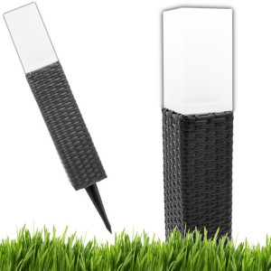 Lampa Solarna Świecący Słupek 69cm Na Wjazd Lampka