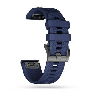 Tech-protect Smooth Garmin Fenix 5 / 6 / 6 Pro / 7 Navy Blue