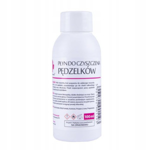 Allepaznokcie Płyn Do Czyszczenia Pędzelków 100Ml