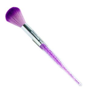 Pędzel Do Pyłu Z Cyrkoniami Fioletowy Manicure