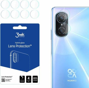 Szkło hybrydowe na obiektyw aparatu 3MK Lens Protection Huawei Nova 9 SE [4