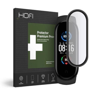Szkło Hybrydowe Hofi Hybrid Glass Xiaomi Mi Smart Band 5 Black