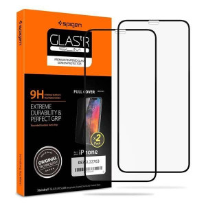 Szkło Hartowane Spigen Glass Fc 2-pack Iphone 11 Pro Black