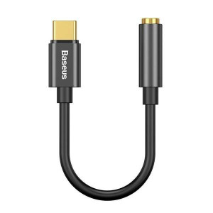 Baseus Adapter Type-c To Jack 3.5mm Black