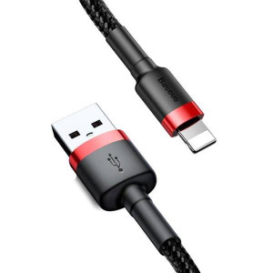 Baseus Cafule Lightning Cable 100cm Red/black