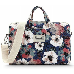 Canvaslife Briefcase Laptop 13-14 Blue Camellia