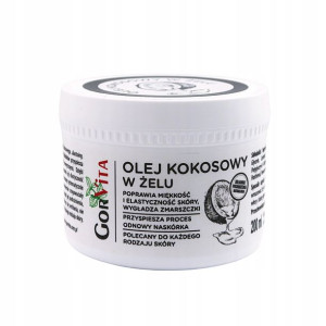 OLEJ KOKOSOWY ŻEL Włosy Skóra Regeneracja GORVITA