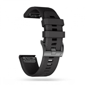 Tech-protect Smooth Garmin Fenix 5 / 6 / 6 Pro / 7 Black