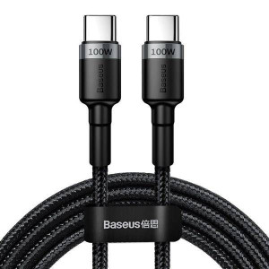 Baseus Pd100w/qc3.0 Type-c Cable 200cm Grey/black