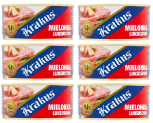 Konserwa Luksusowa mielonka wieprzowa 300 g Krakus x 6