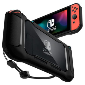 Spigen RUGGED ARMOR NINTENDO SWITCH czarny