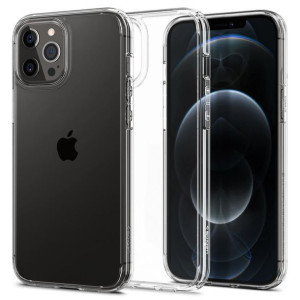 Spigen ULTRA HYBRID iPhone 12 PRO MAX bezbarwny bezbarwny