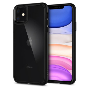 Spigen ULTRA HYBRID iPhone 11 MATTE czarny