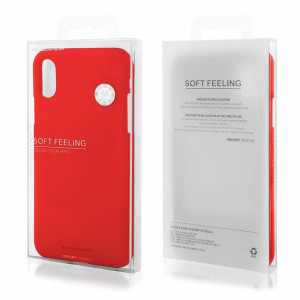 Etui MERCURY Soft Feeling SAMSUNG A42 5G czerwony