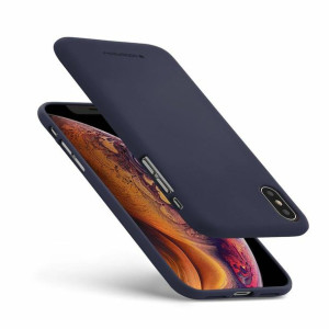 Etui MERCURY Soft Feeling do Apple iPhone 11 PRO HOLE niebieski