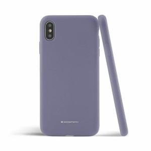Etui MERCURY Silicone SAMSUNG S21 lawendowy