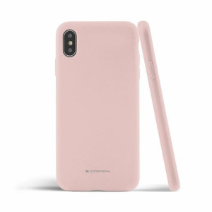 Etui MERCURY Silicone SAMSUNG S21 ULTRA różowo piaskowy