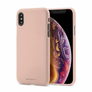 Etui MERCURY Soft Feeling do Apple iPhone 11 PRO MAX HOLE złoty różowy