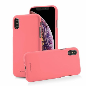 Etui MERCURY Soft Feeling do Apple iPhone 11 PRO MAX HOLE różowy