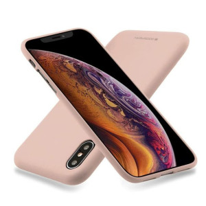 Etui MERCURY Soft Feeling SAMSUNG S21+ złoty różowy