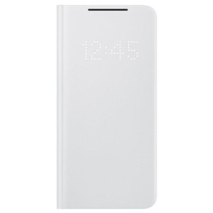 Samsung etui Smart LED View Cover EE do SAMSUNG S21 Plus jasny szary
