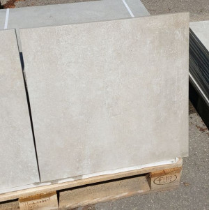 Płyty tarasowe gresowe beżowe 2cm 60x60x20 Deep desert beton