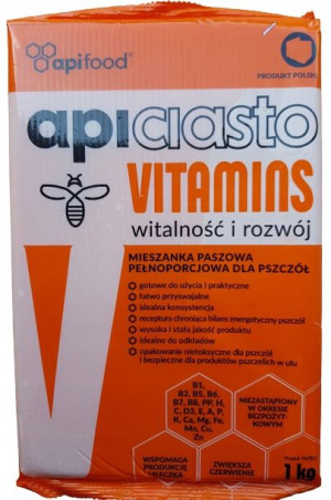 APICIASTO 10x1kg POKARM dla pszczół WITAMINOWE