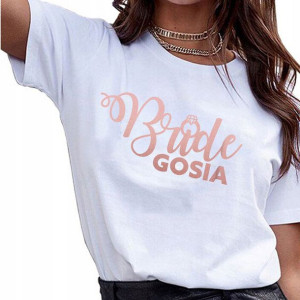 Koszulka T-shirt Na Wieczór Panieński Twoje Imię L