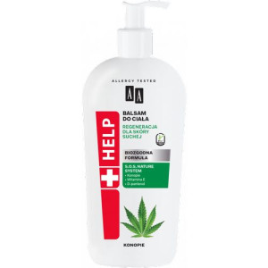 AA HELP Balsam do ciała regeneracja dla skóry suchej cannabis 400 ml