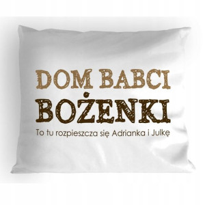 PODUSZKA na DZIEŃ BABCI i DZIADKA prezent + IMIĘ
