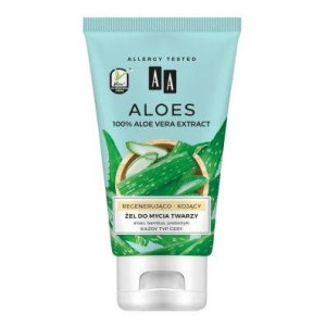 AA ALOES Żel do mycia twarzy regenerująco-kojący 150ml