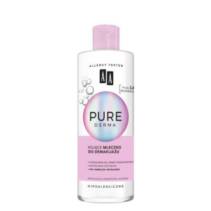 AA PURE DERMA Kojące mleczko do demakijażu 200 ml